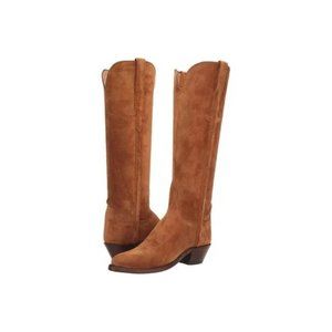 Lucchese Edie Tall Suede Boot Size 7